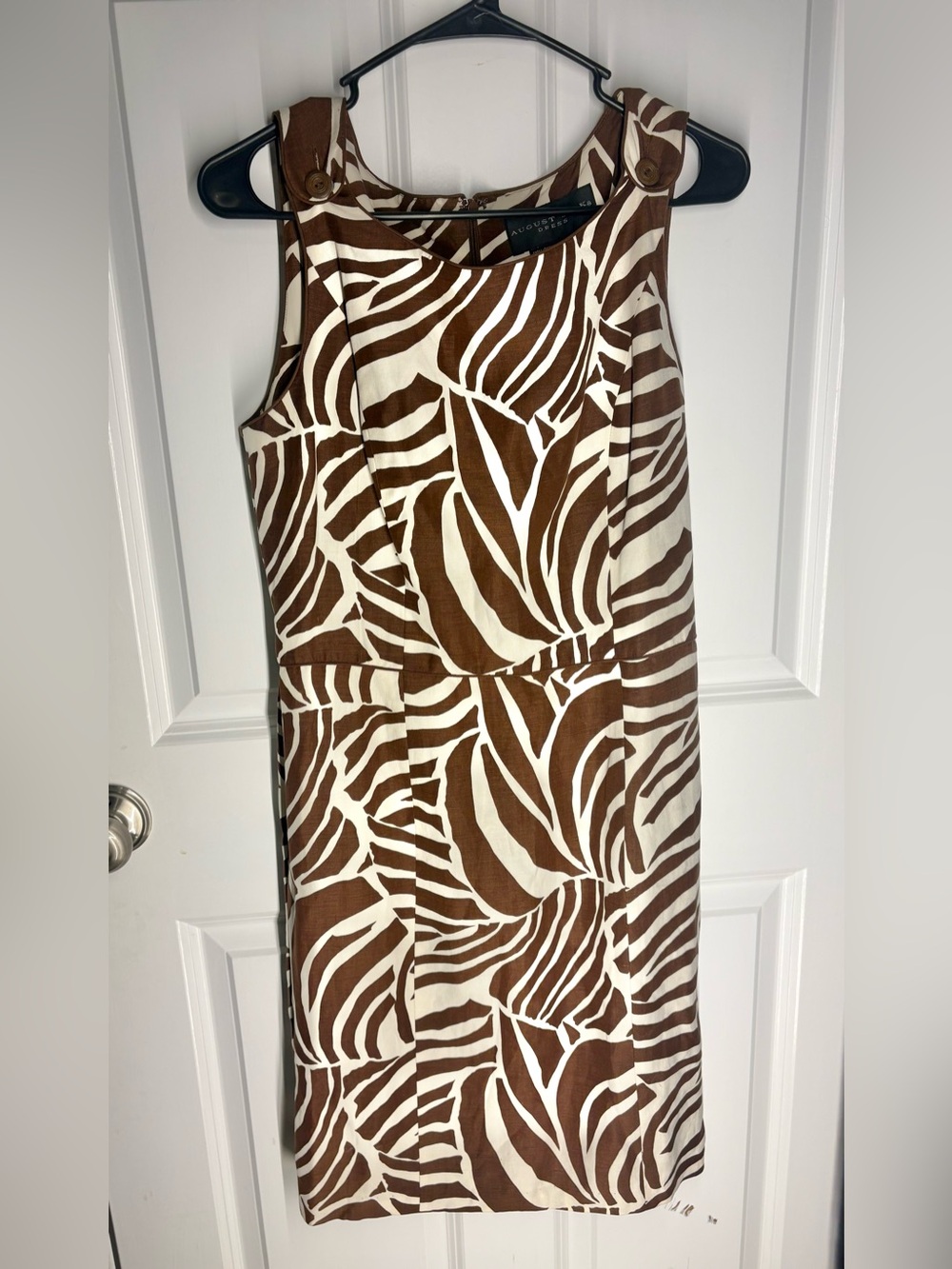 Summer, Eurosummer, Natural Fibers august silk Printed Midi Dress